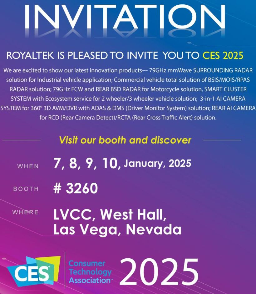 CES 2025  (Jan.7-10 2025)